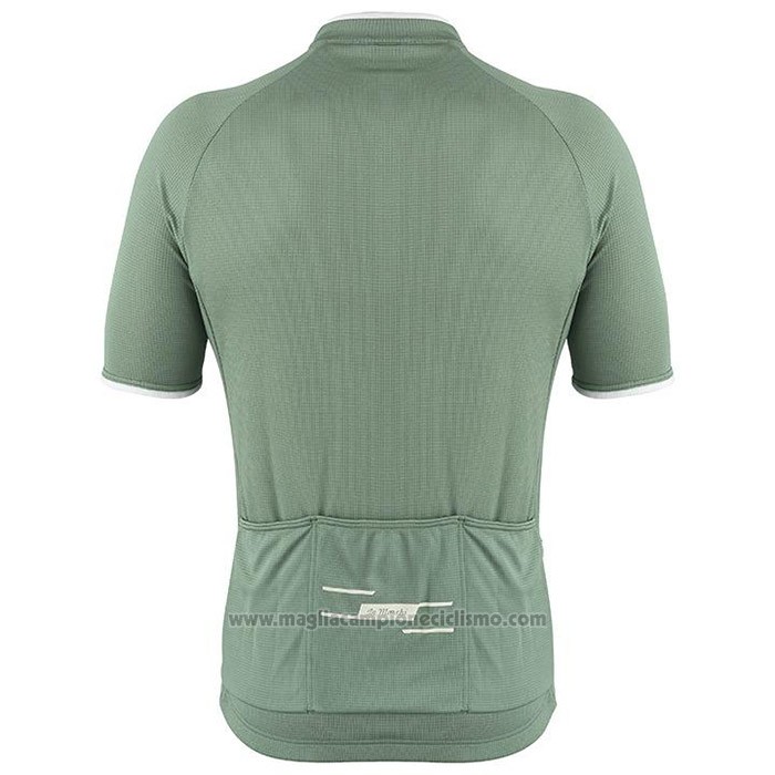 2020 Abbigliamento Ciclismo De Marchi Chiaro Verde Manica Corta e Salopette